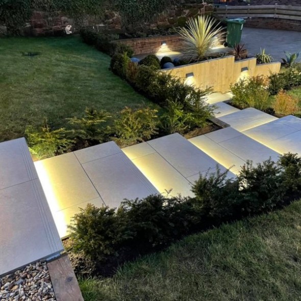 Porcelain Bullnose Steps
