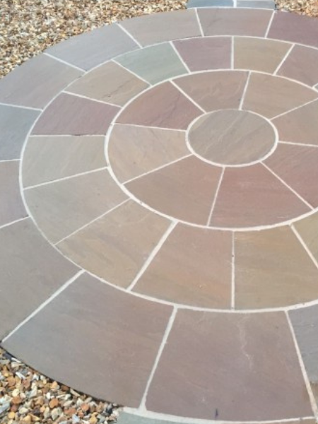 Autumn Blend Sandstone Circle ex. SOK 3.6m