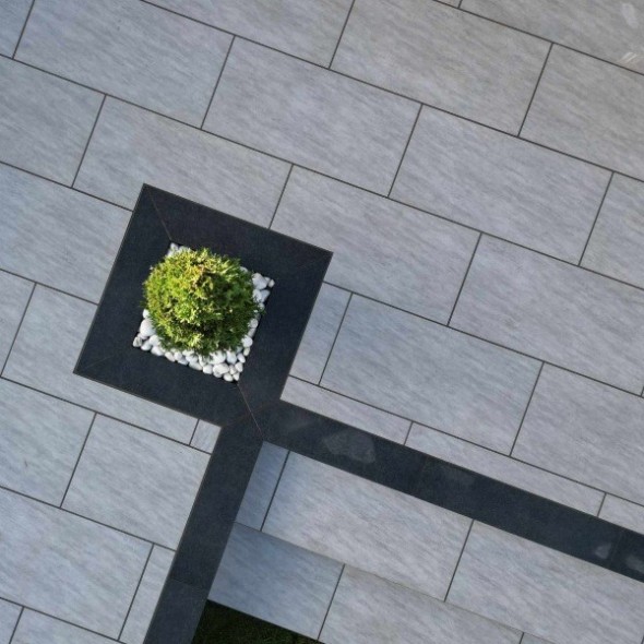 Porcelain Plank Paving