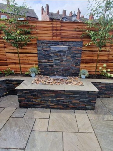 Rustic Bronze Slate Wall Cladding 600x150