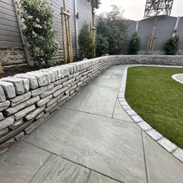 Sandstone Walling