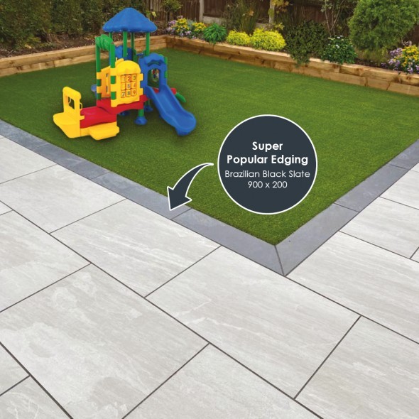 Silver Kandla Grey Porcelain 600x900