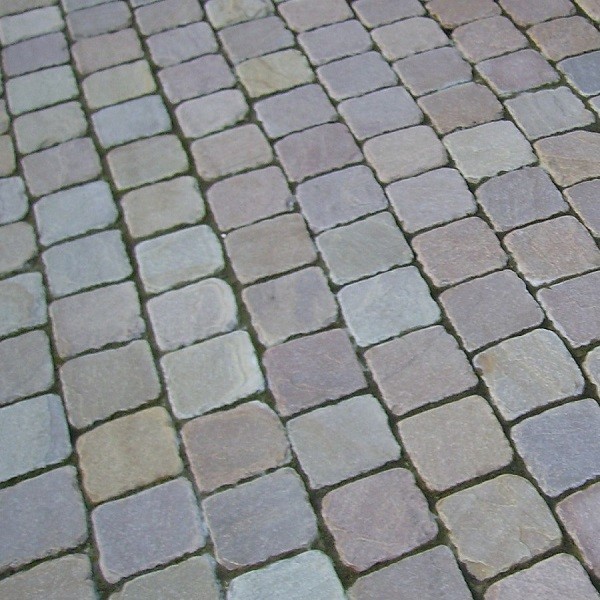 Multi Colour Cobbles 100x100