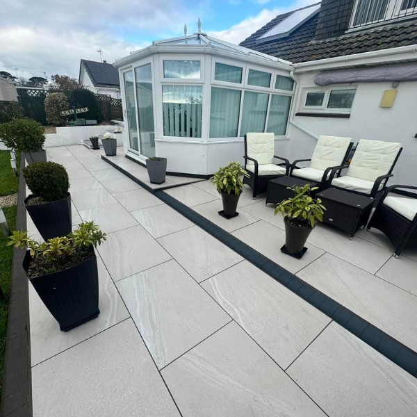 Galaxy Sand Porcelain Paving 900x600