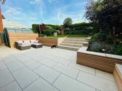 Bianco Cream Porcelain Paving 900x450