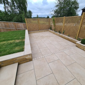 Ivory Cream Porcelain Cobbles 100x100