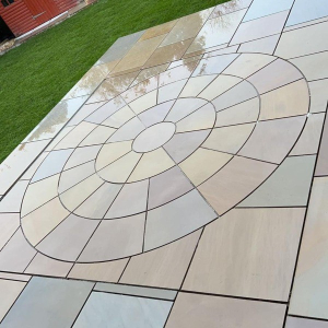 Sawn Raj Green - 3m Circle including SOK