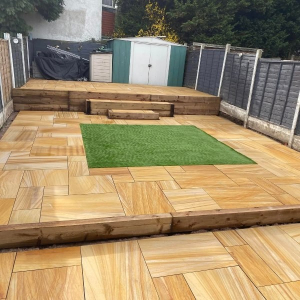 Teakwood 600x900 Sawn & Honed