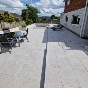 Italian Florence Grey Porcelain Bullnose 900x450