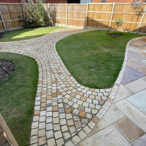 Fossil Mint Sandstone Cobbles 200x100 (Hand Cut)