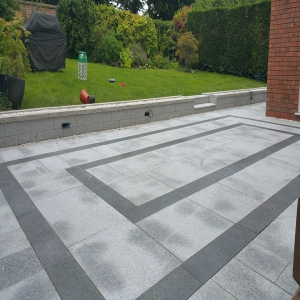 Silver Granite Paving 4 Mixed Sizes ( G603 )