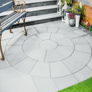 Sawn Grey - 2.4m Circle including SOK