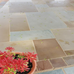 Sawn Raj Green Cobbles 100x100