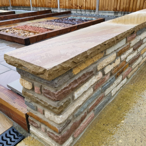 Multi colour coping stone 900x300