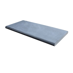 Black Limestone 600x300mm Double Bullnose