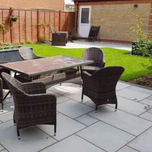 Sawn Grey Sandstone Mixed Sizes