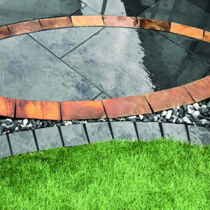 Brazilian Black Slate Cobbles 100x100