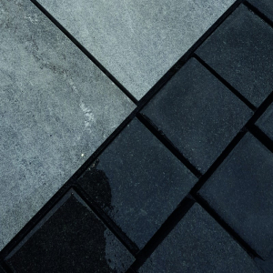 Sawn Black Granite Setts 100x100