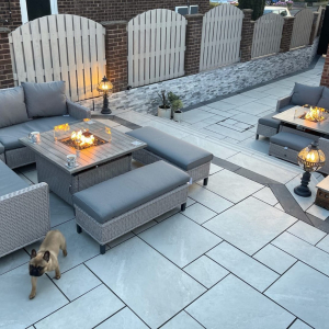 Smoke Grey Porcelain Mixed Size Pack