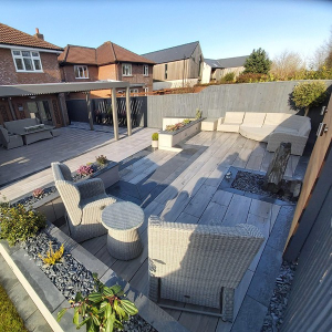 Padoak Grey Porcelain Planks 1200x300