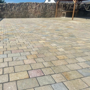 Yellow Limestone Cobbles 250x150