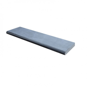 Black Limestone 600x150mm Single Bullnose