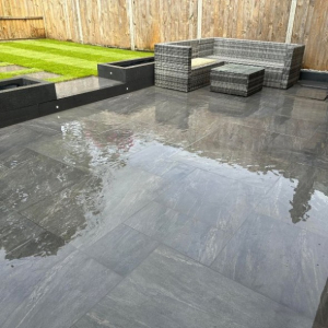 Anthracite Porcelain Paving Mixed Sizes