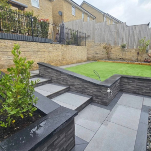 Black Limestone Coping Stones 900x150x50mm