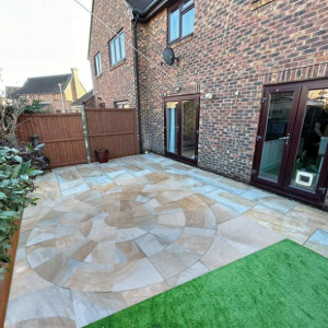 Indian York Porcelain Circle Including SOK 3.0m