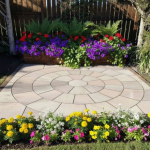 Raj Green Porcelain 3m Circle with SOK