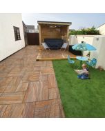 Rainbow Porcelain Paving Mixed Sizes