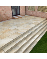 Giallo Beige Porcelain 900x450 Bullnose