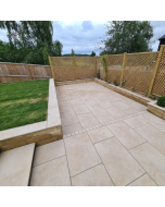 Ivory Cream Porcelain Cobbles 100x100