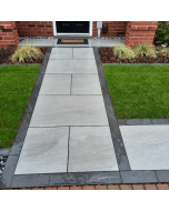 Anthracite Porcelain Cobbles 200x100