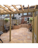 Rainbow Sandstone 4 Mixed Size Sawn & Honed