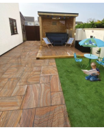 Rainbow Porcelain Paving Mixed Sizes