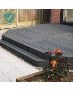 Anthracite Composite Decking 2.4m