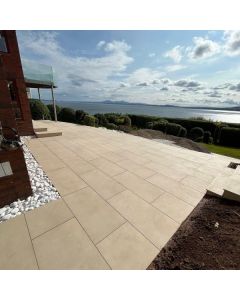 Lunar Sand Porcelain Paving 1200x600