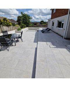 Italian Florence Grey Porcelain Bullnose 900x450