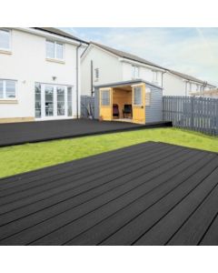 2.4m Black Composite Decking