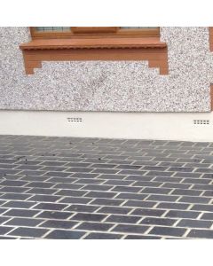 Black Limestone Cobbles 100x100 (Hand Cut Edge)