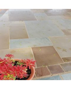 Sawn Raj Green Cobbles 100x100