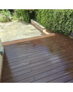 Dark Oak Composite Decking 2.4m