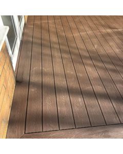 3.6m Walnut Composite Decking