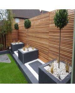 Brazilian Black Slate Plank Paving 900x200