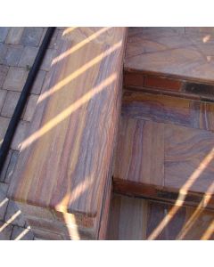 Sawn Rainbow 600x350mm Bullnose