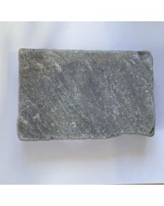 Silver Grey Tumbled & Hand Cut Sandstone Cobbles 200x100
