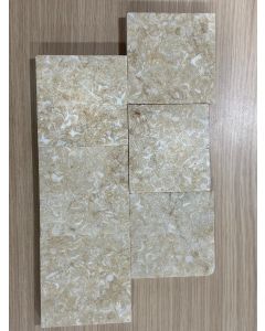 Sahara Beige Limestone Cobbles 200x100