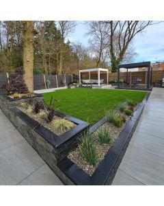 Black Granite Bullnose 600x150