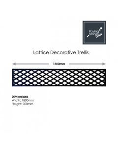 Lattice Composite Trellis 1800x350